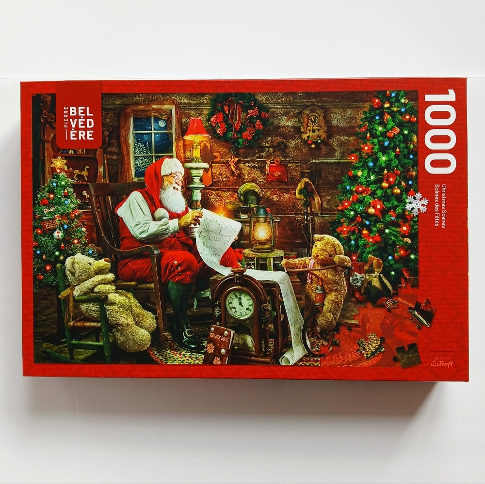 Magical Toy List 1000-piece puzzle by Trefl